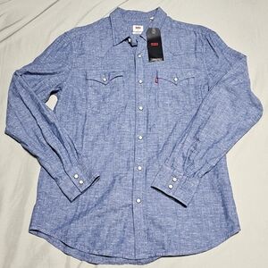NWT Levi's Western Shirt Sz Medium